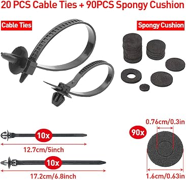925Pcs Bumper Retainer Clips Car Plastic Rivets Fasteners Push Retainer Kit, Universal Car Panel Clips Body Trim Clips, 26 Sizes Auto Push Pin Rivets, for Toyota Ford GM Honda Chrysler