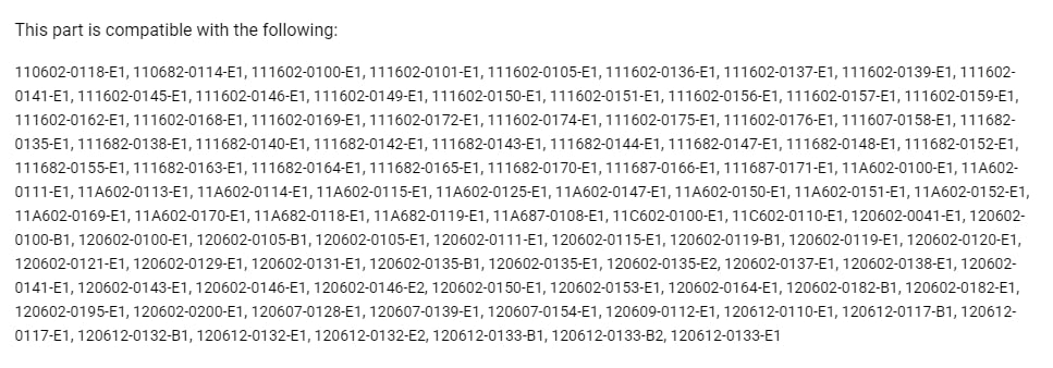 699769 Muffler for Briggs & Stratton 110602-0118-E1 110682-0114-E1 111602-0100-E1 111602-0101-E1 111602-0105-E1 111602-0136-E1 111602-0137-E1 111602-0139-E1 111602-0141-E1 111602-0145-E1