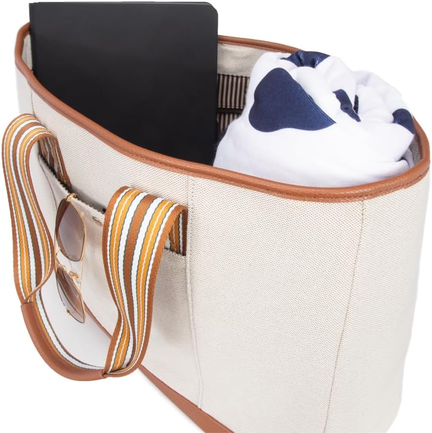 Brouk & Co The Capri Everyday Stripe Tote - Image 4