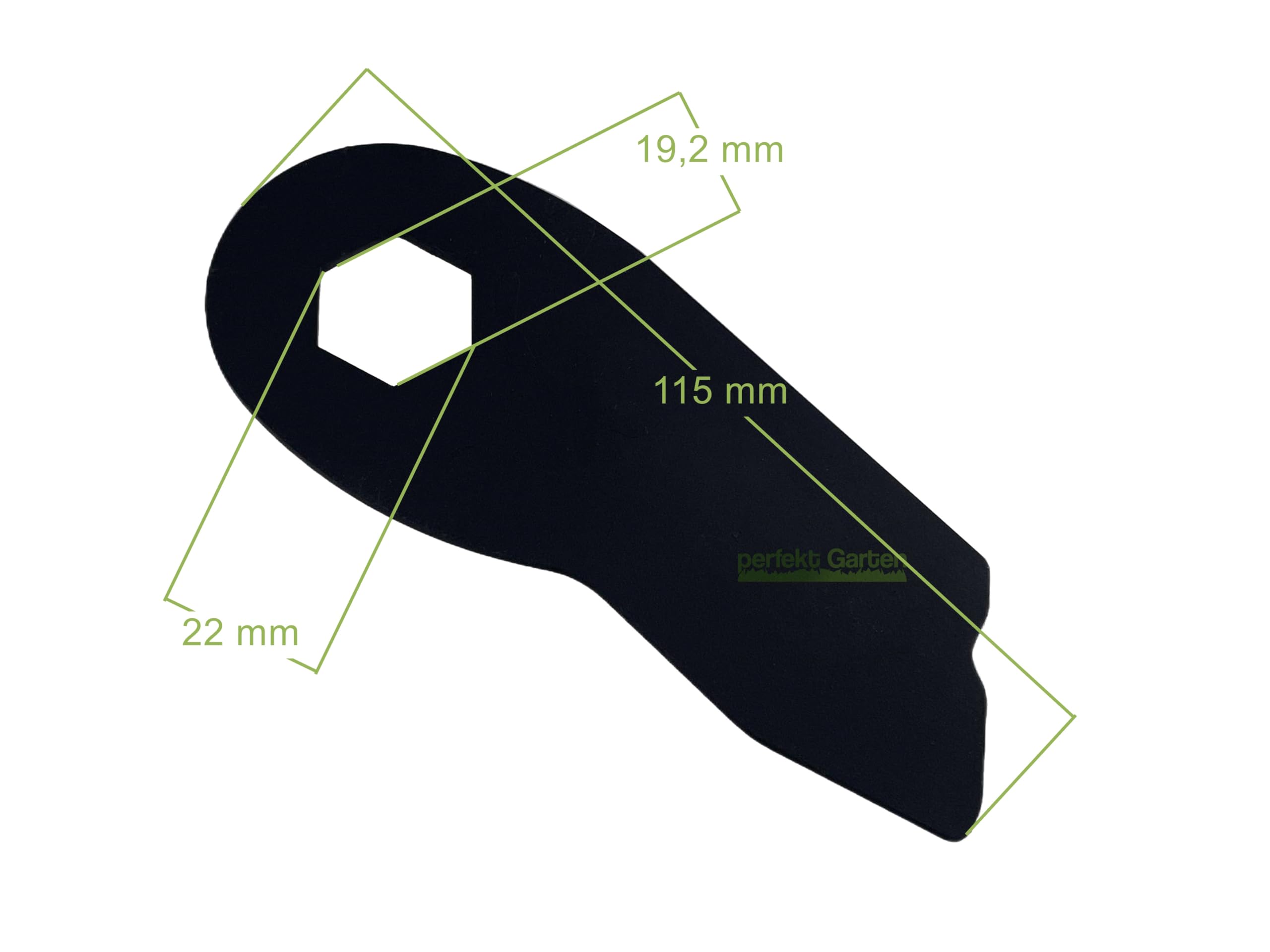 Ostrze wertykulatora 16 x 11,5 cm kompatybilne z Wolf-Garten Ambition V VA 357 389 B 74205096