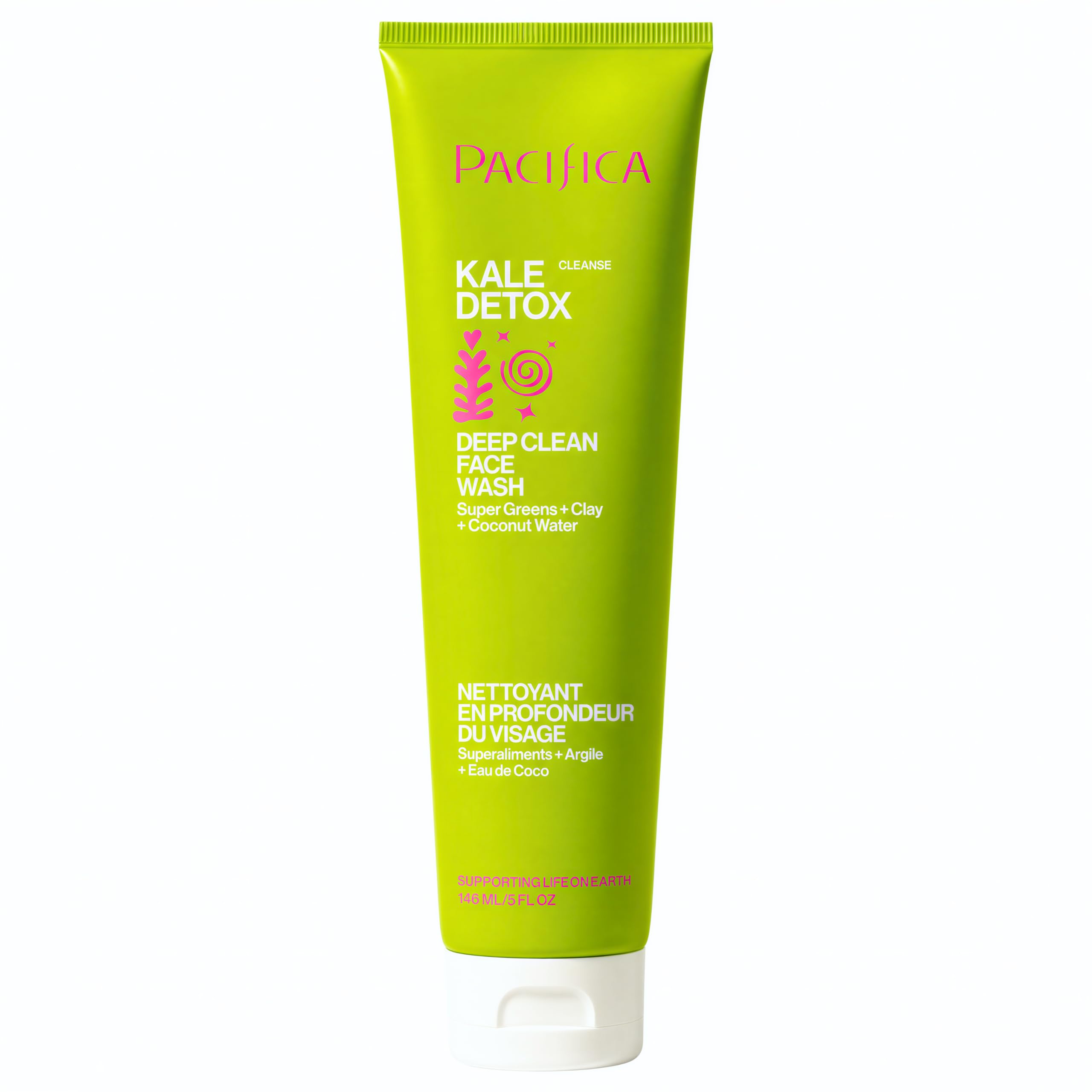 Amazon.com: Pacifica Kale Detox Face Wash for Oily & Acne-Prone