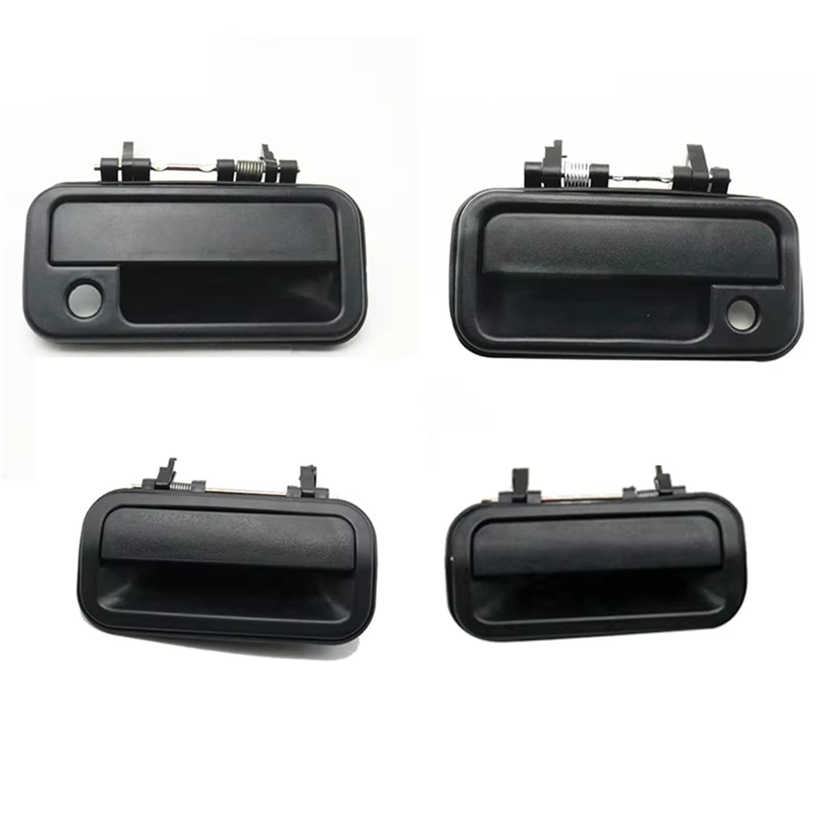 NingRuiBhd Car Sliding Outer Door Handle for Isuzu for Rodeo for Pickup 1998-2003 Black Exterior Door Replacement