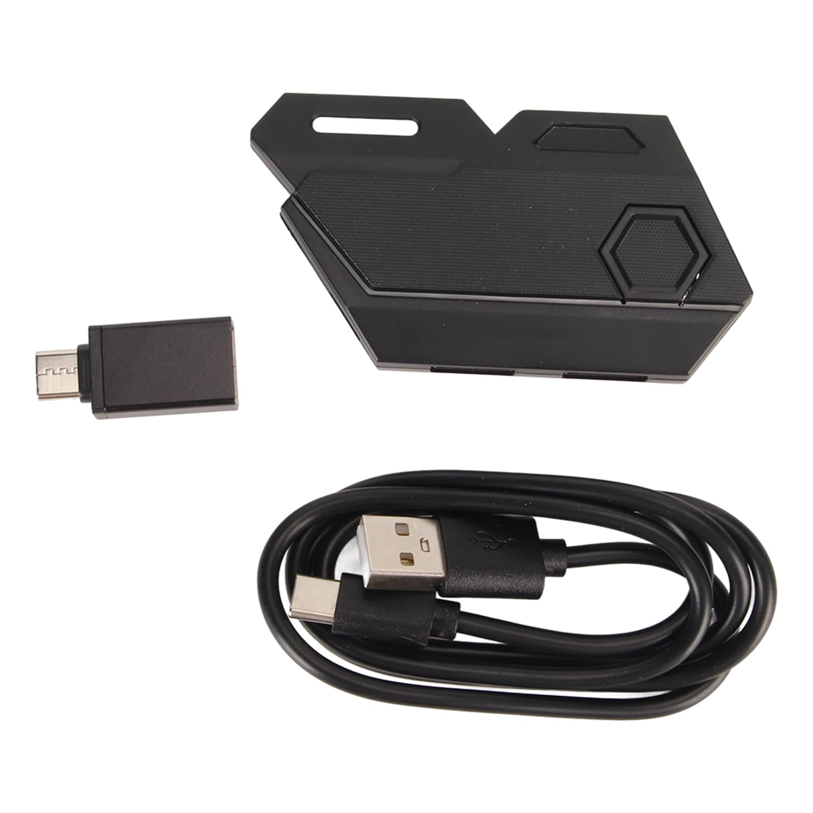Kit de Conversion de Clavier et Souris, Clavier et Souris de Jeu Filaires à Demi-Main avec Fonction Turbo, Clavier Mécanique avec Repose-Poignet pour PS pour pour Switch