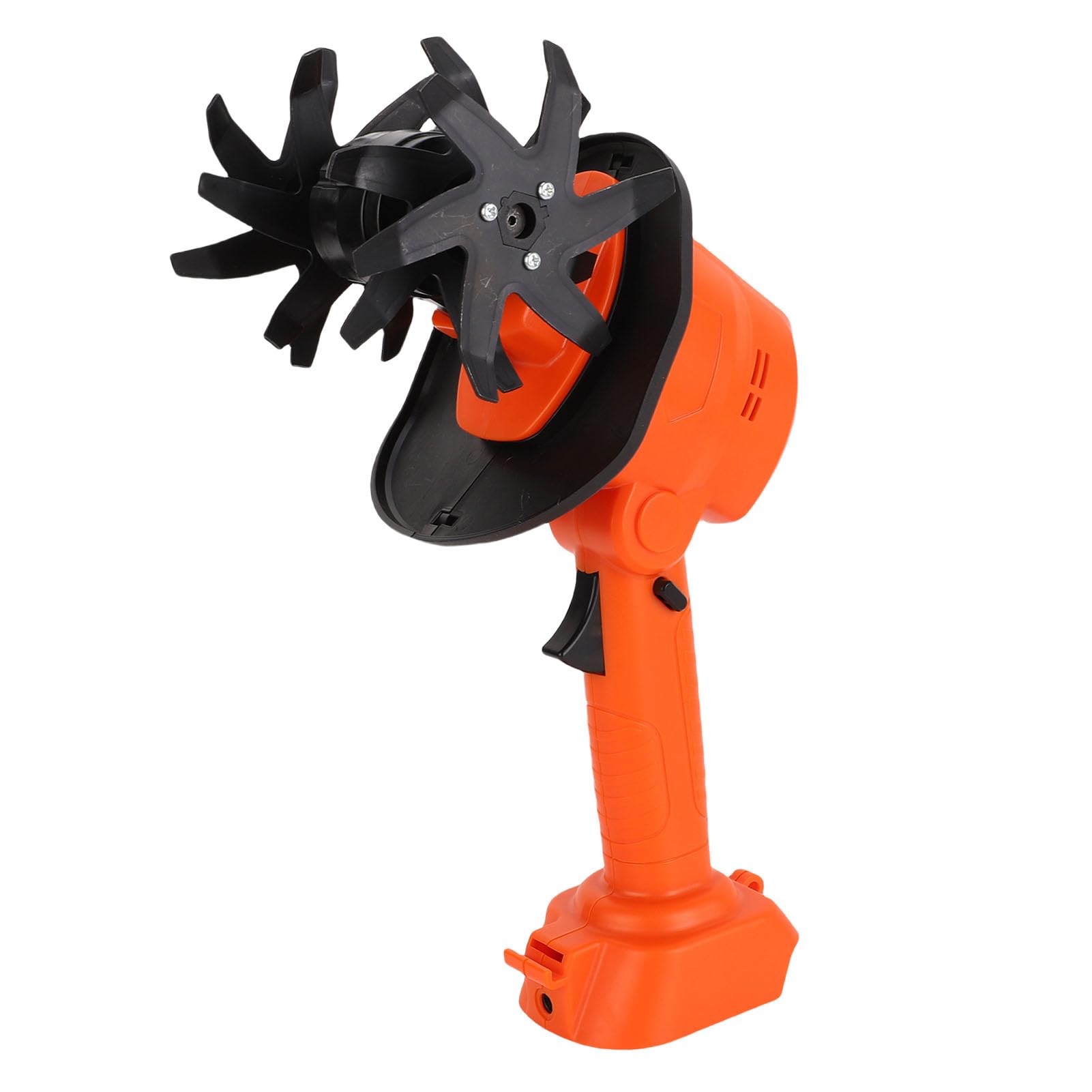 Cordless Mini Tiller Cultivator for Gardening, 10x10cm 30%,4 Rows Blades, 2.6 Lbs, Safety, Suitable for Various Environments, BL1815 BL1820...