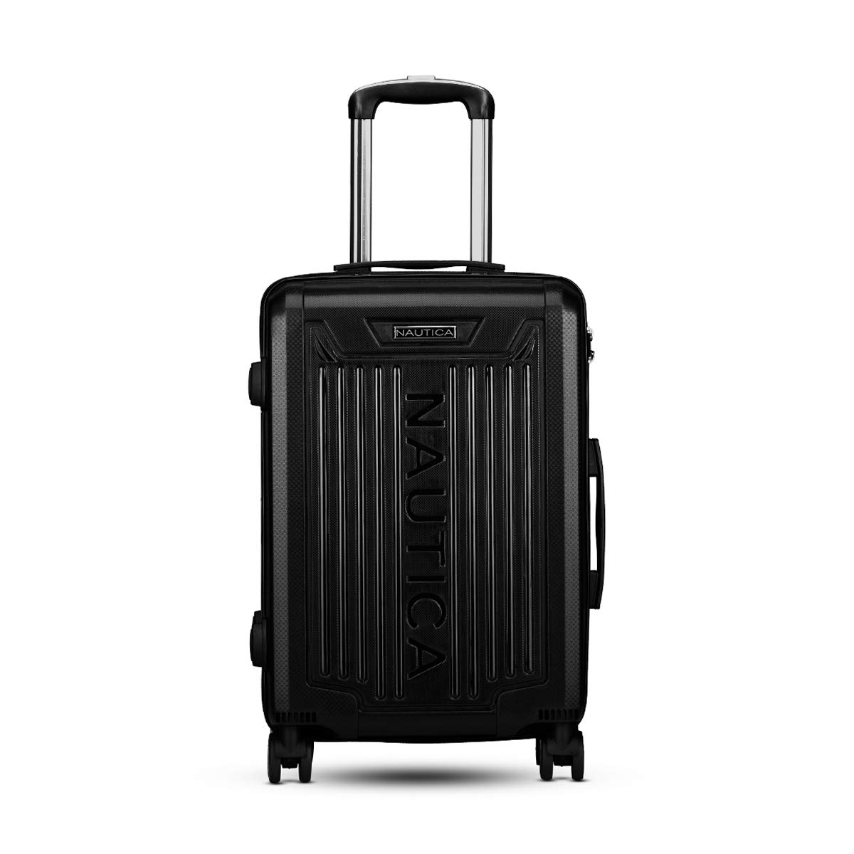 Buy Nautica Polypropylene 24" Black Hardsided Checkin Luggage Online