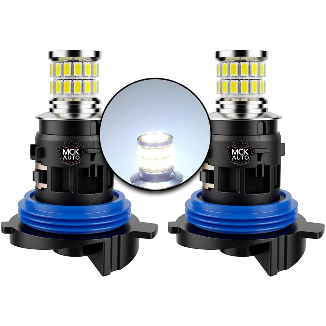 Feu de circulation diurne HP24W LED CANbus - blanc - très brillant et sans erreurs PSA - pour une meilleure conduite