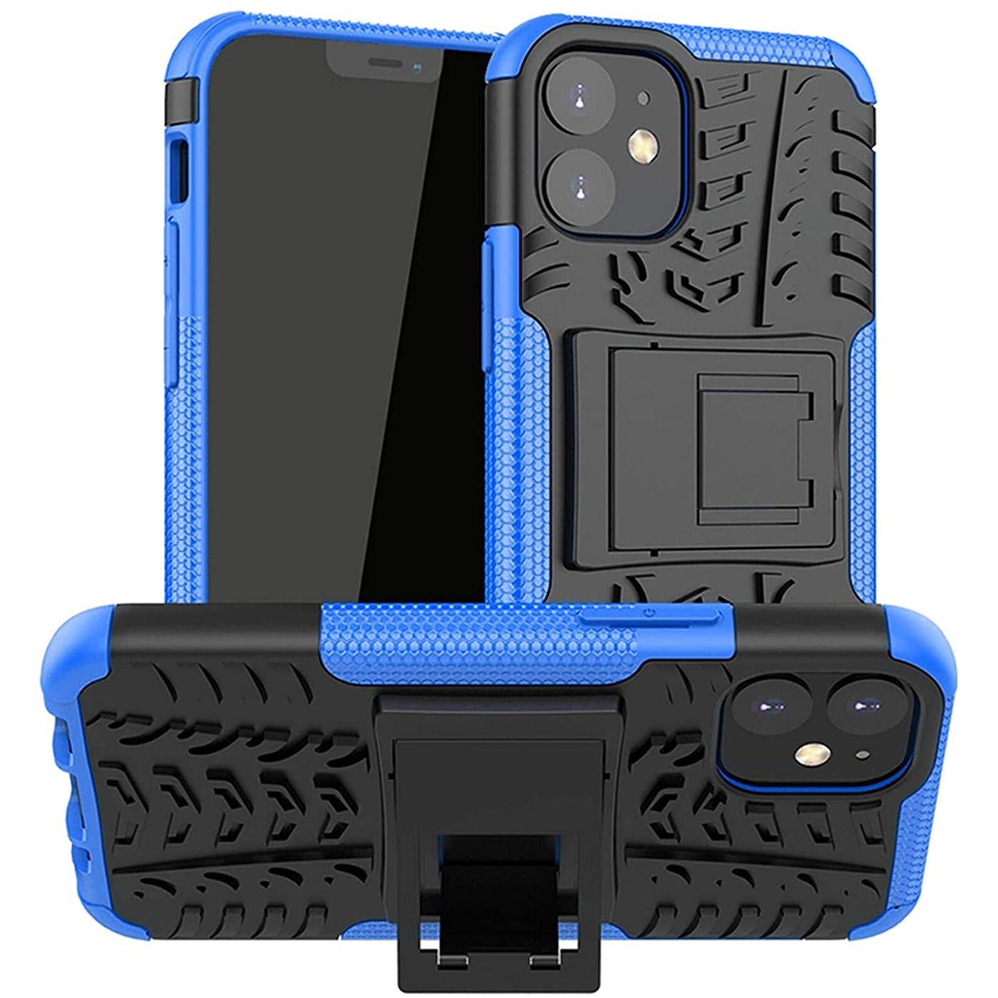 RankOne Custodia Compatibile con iPhone 12 mini (5.4) Cover Case - Nero