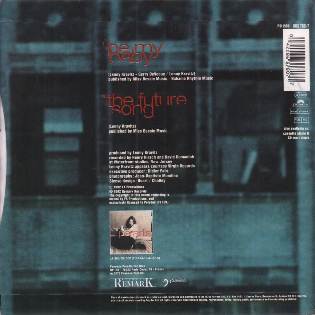 Be My Baby/The Future Song [Import]