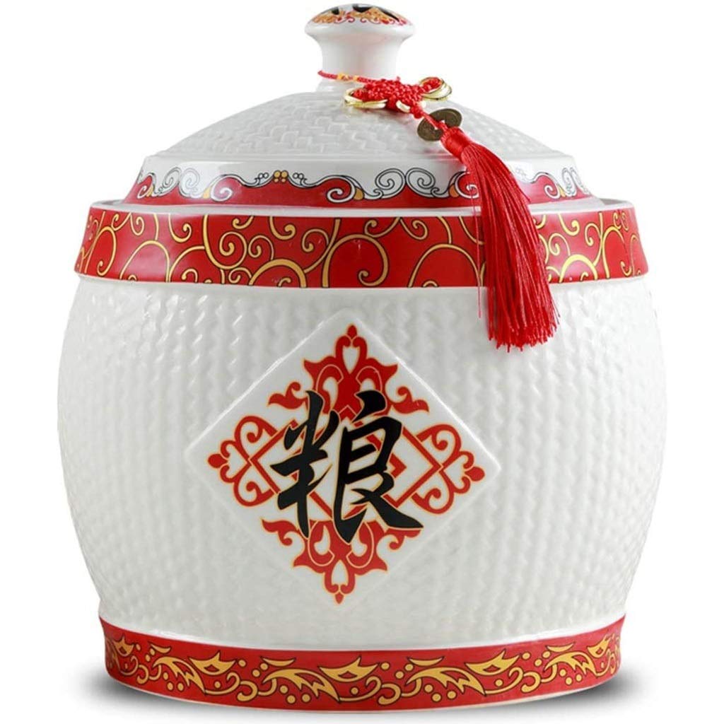 ライスディスペンサー Amazon｜クラシックフードディスペンサーセラミックライスバケツ