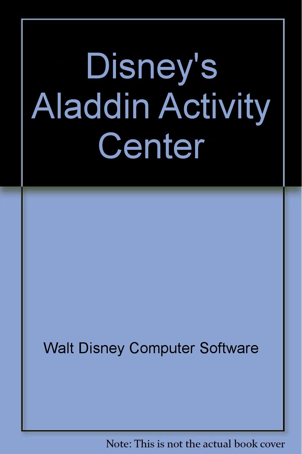 Disney's Aladdin Activity Center 9785553418342 Walt Disney Company Everything Else