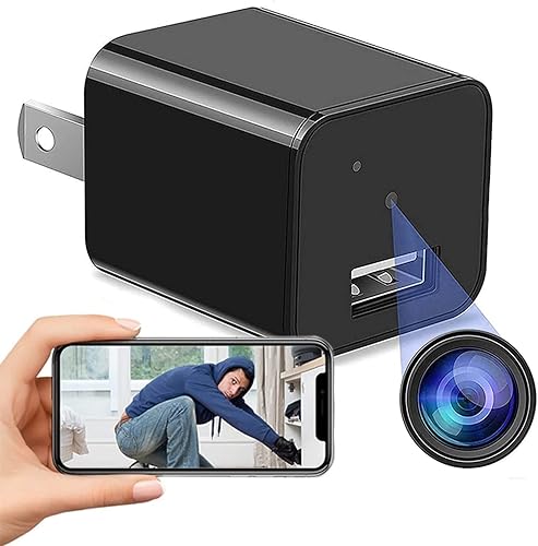 ANCROWN Cámara de seguridad cámara de seguridad 1080P para seguridad de oficina en casa cámara interior con detección de movimiento visión nocturna