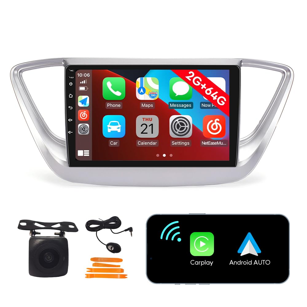 [2G 64G] Android Car Stereo FM Radio Carplay Android Auto 9
