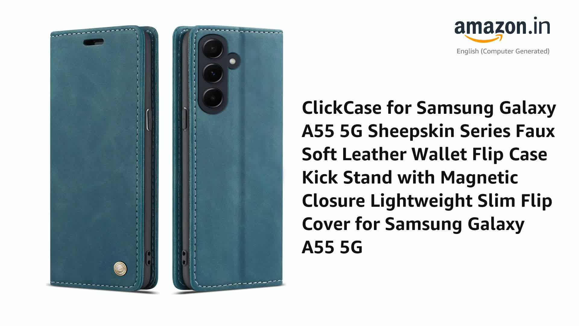 ClickCase for Samsung Galaxy A55 5G Sheepskin Series Faux Soft