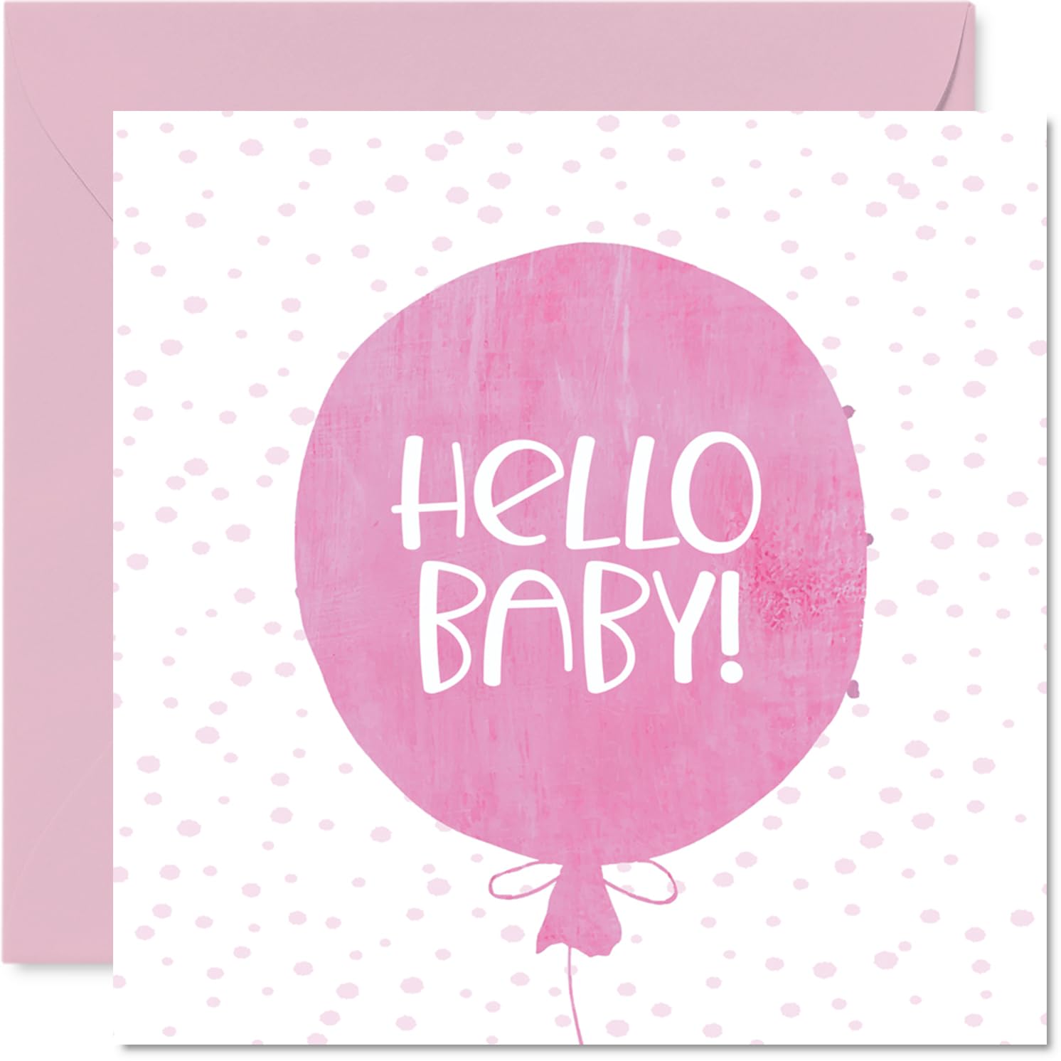 New Baby Card Girl, Hello Baby Girl