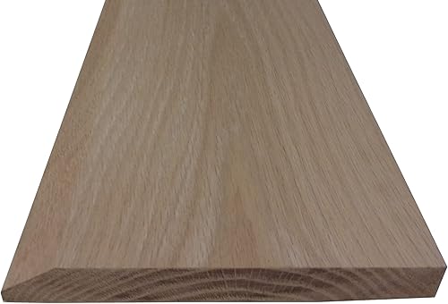 Umbral interior de roble rojo sólido estilo E (6 12" x 36")