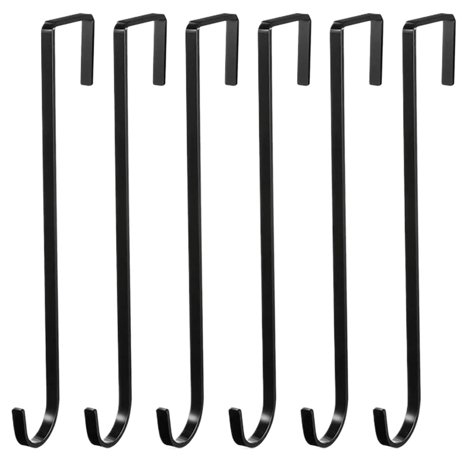 YILWPV 6pcs Wreath Hanger for Front Door, Hook Over The Hanging(12inch)