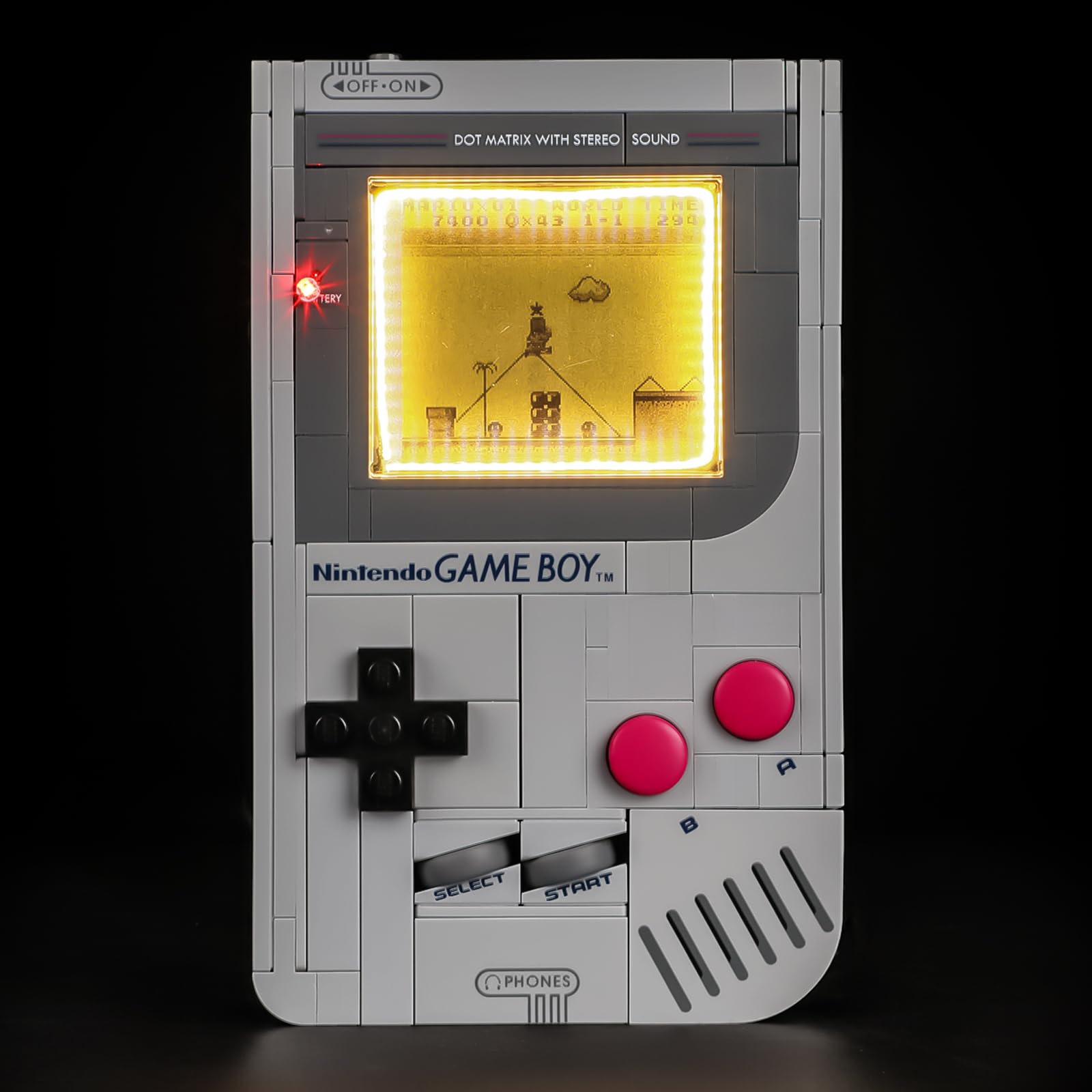 BRIKSMAX 2.0 Light Kit Compatible with Lego Super Mario Game Boy 72046 Building Sets- LED Lighting Kits (Accessories Only)