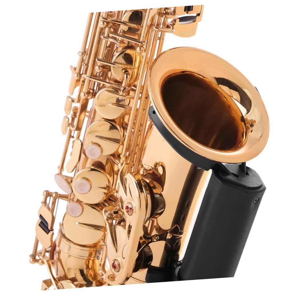 Rutschfester Tenorsaxophonständer, Faltbar, Tragbar, Stabil für Saxophon | Schwarz, Kunststoff und Metall, Leichtes Design, Aufbewahrung und Präsentation, Kompaktes Zubehör für Saxophon