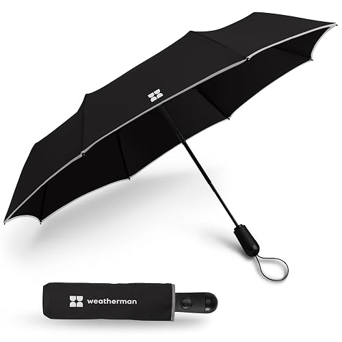 Weatherman Premium Small Compact Travel Umbrella