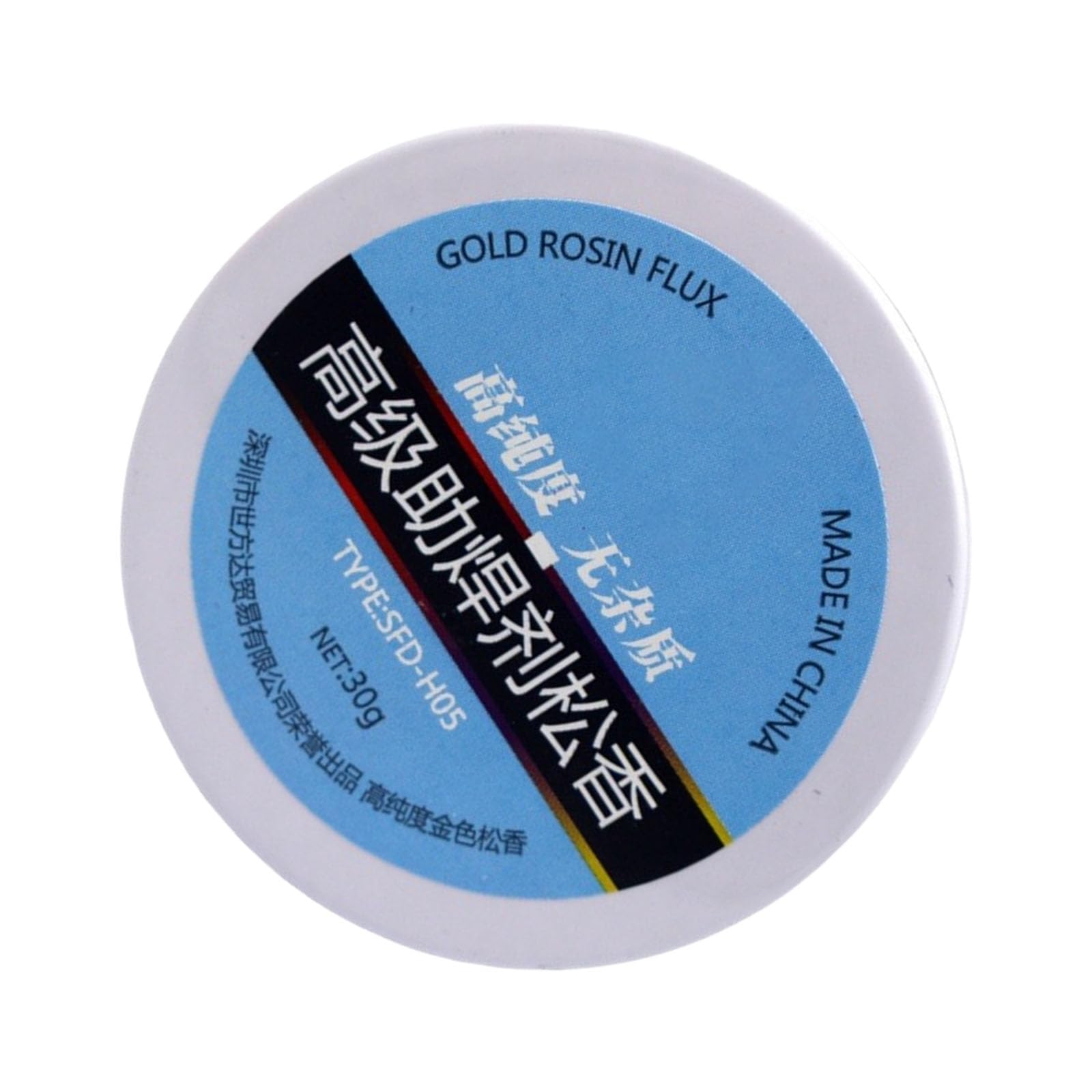 Msioytog Advanced Flux Without Toxic ‌Sustainable Fluxs Stickers Metal Case Ideal For Hobbyists And Professional Technicians High Purl Soldering Fluxs