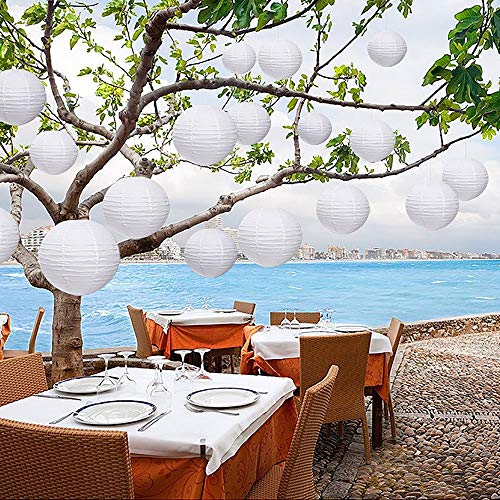 Huahan Haituo Paralume rotondo bianco in carta