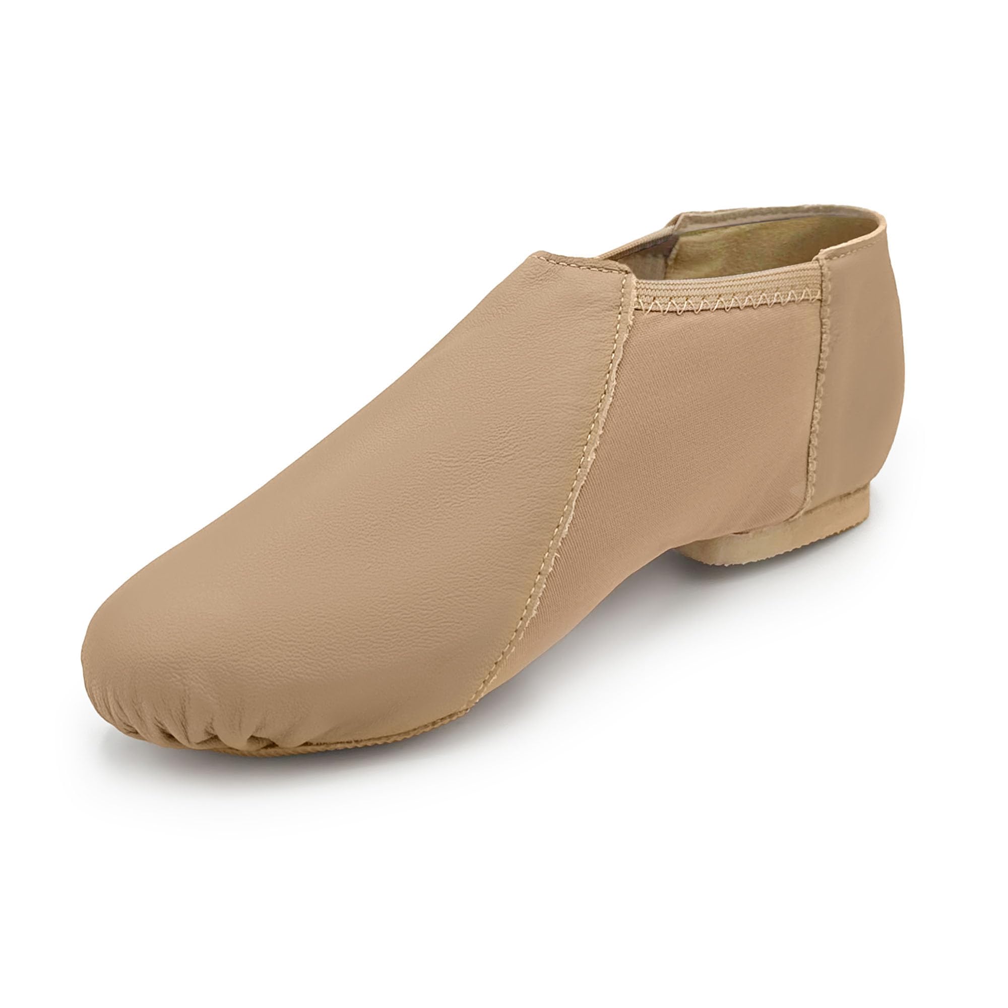 Jazz Leather Shoes with Rubber Soles, Low Profile, Split Sole, JZ45 Janus