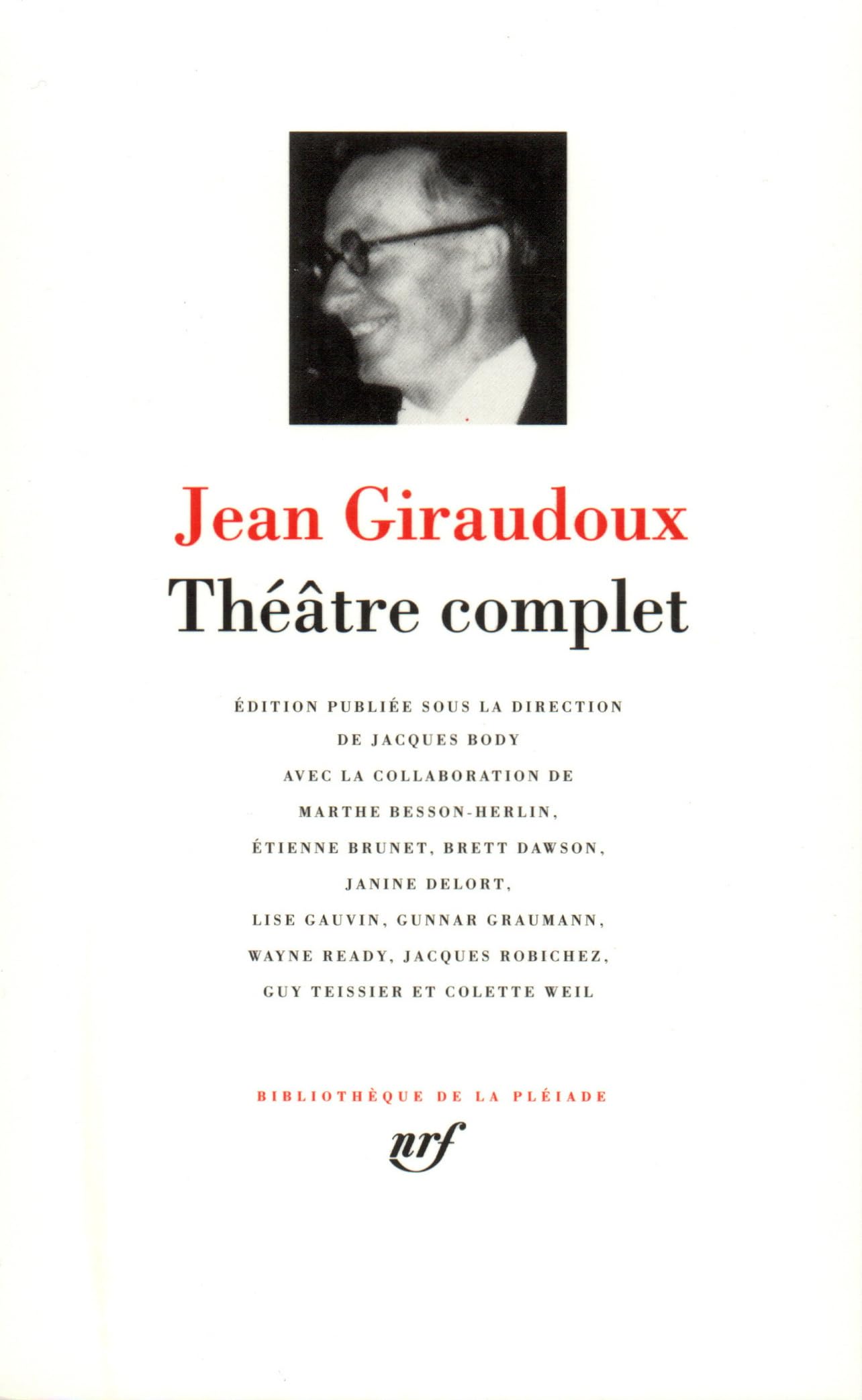 Theatre Complet: 302 (Bibliotheque de la Pleiade)