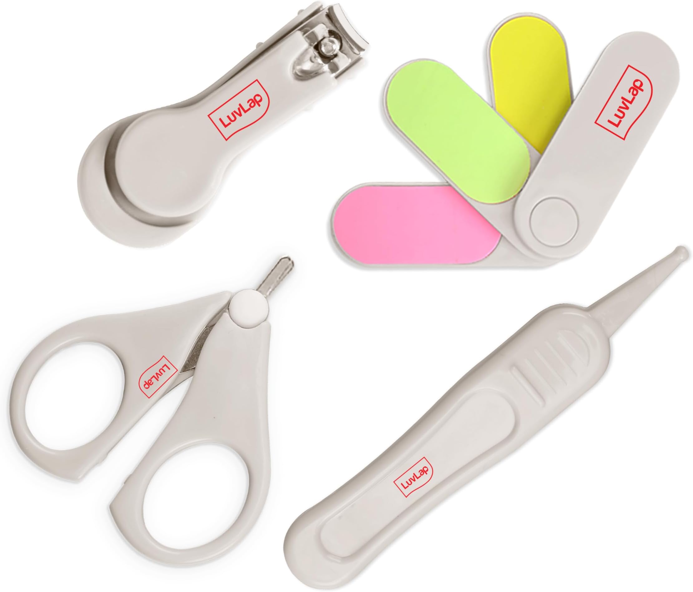 Luv Lap baby scissors and nail clipper set