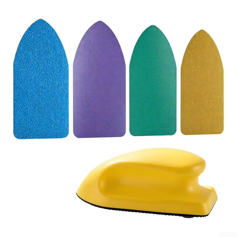 Discos de Lija Rocket 40 Pzs con Mango Ergonómico