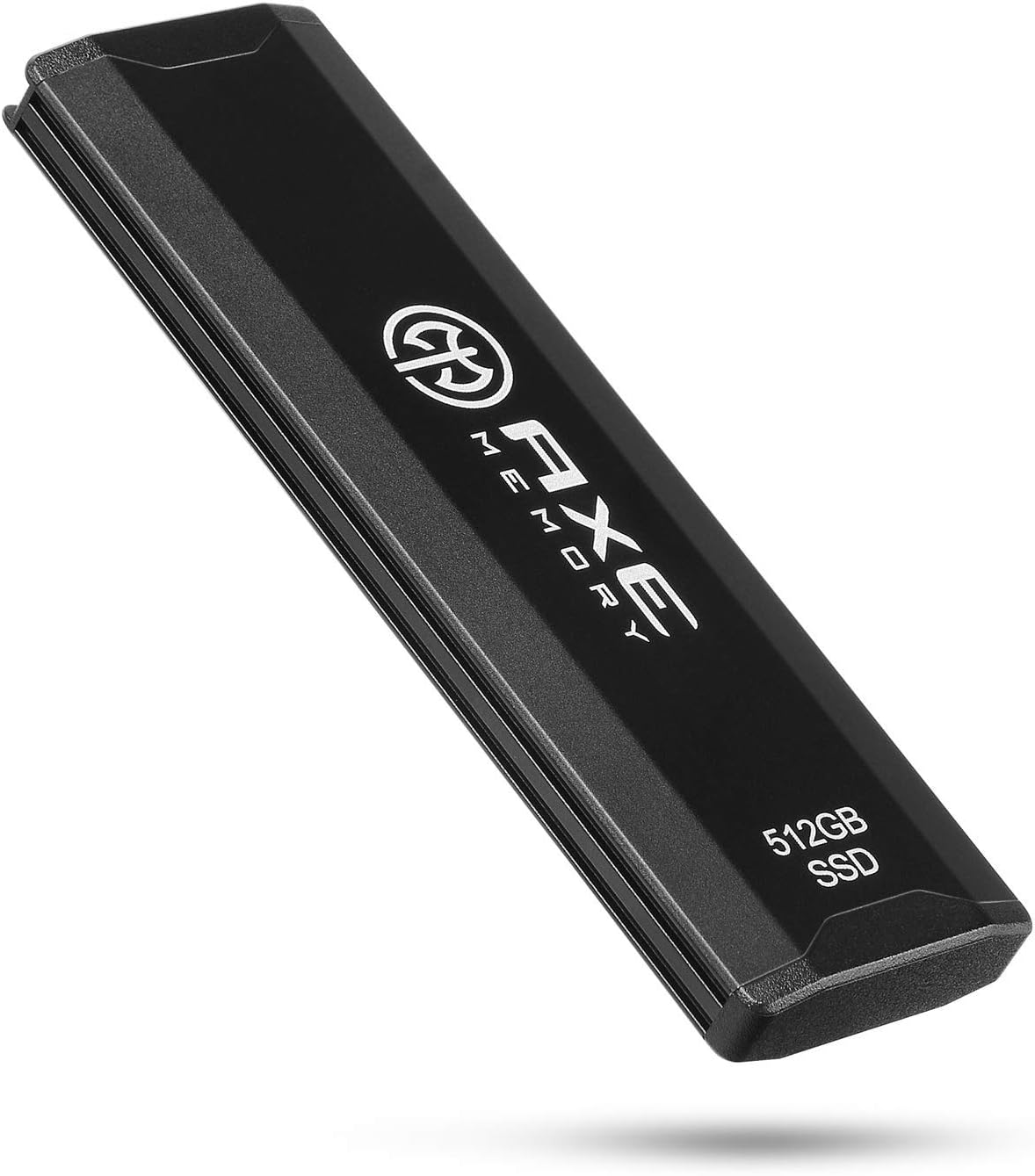 AXE 512GB Compact Portable SSD - optimal Read speeds up to 1000 MB/s, Write speeds up to 950 MB/s, USB Type-C/ A
