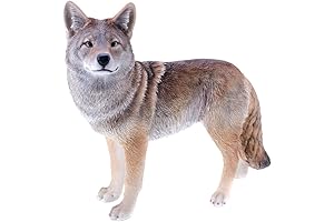 Enticing Coyote Decoy: Formidable Goose Deterrent