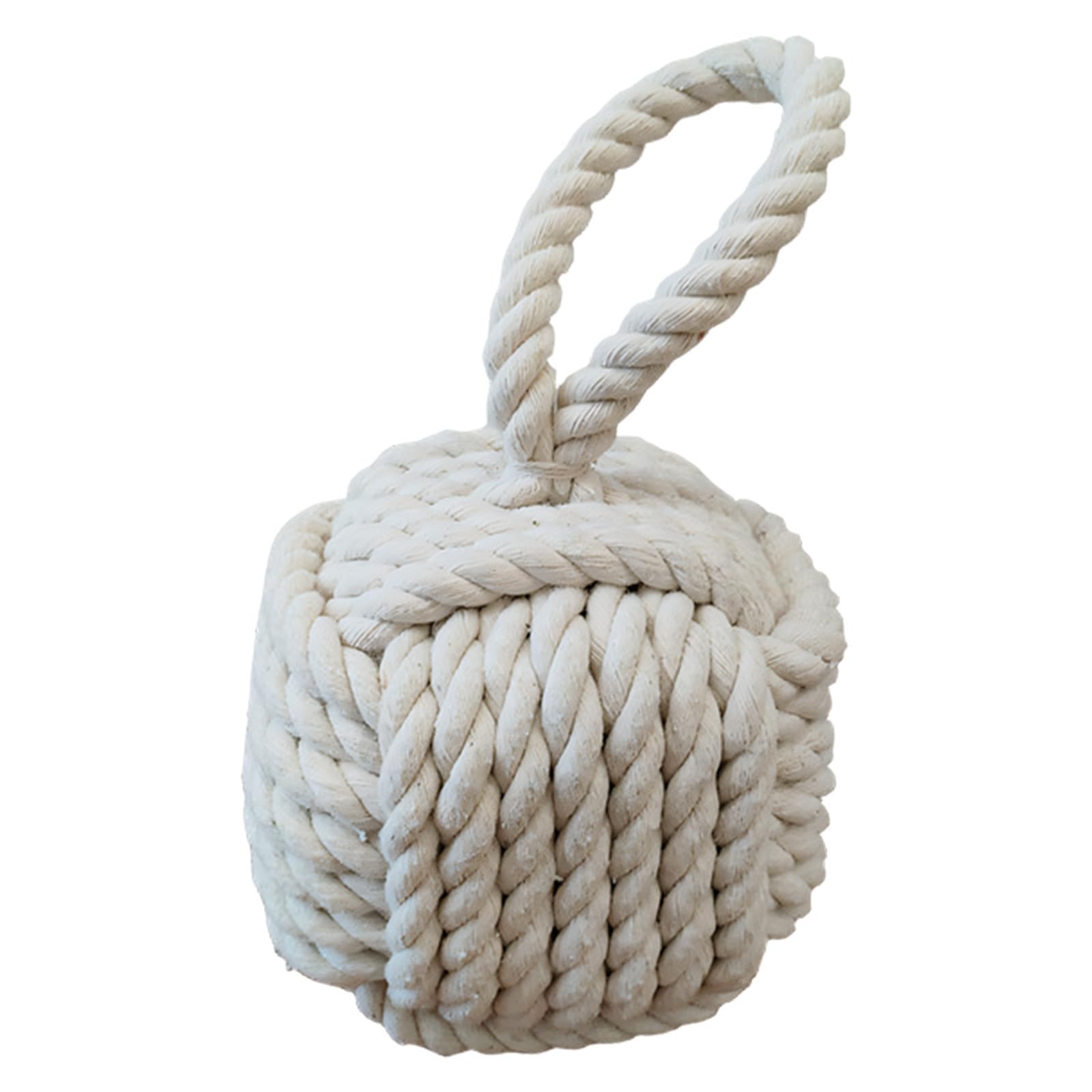 Decorative Square Weighted Door Stop with Rope Knot for Bedroom Decoration Decorative Door Stoppers