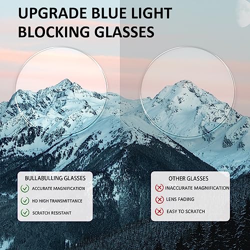 Image of 3 pack style Spring hinge Readers Blue Light Blocking Computer Square Reading Glasses for Women Men