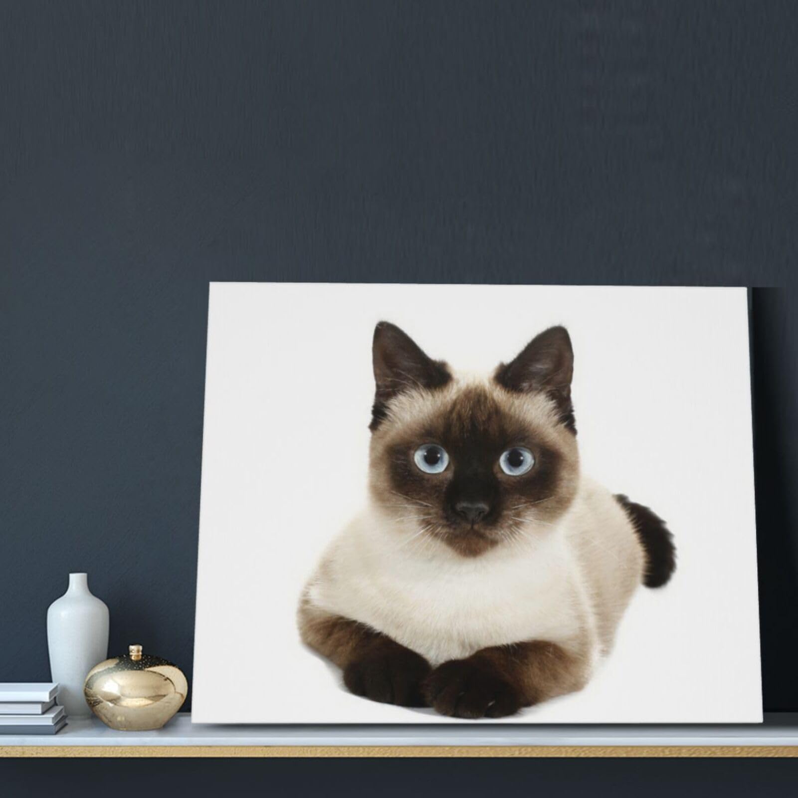 Amazon.co.jp: Chioee アートパネル ポスター 絵画 シャム猫