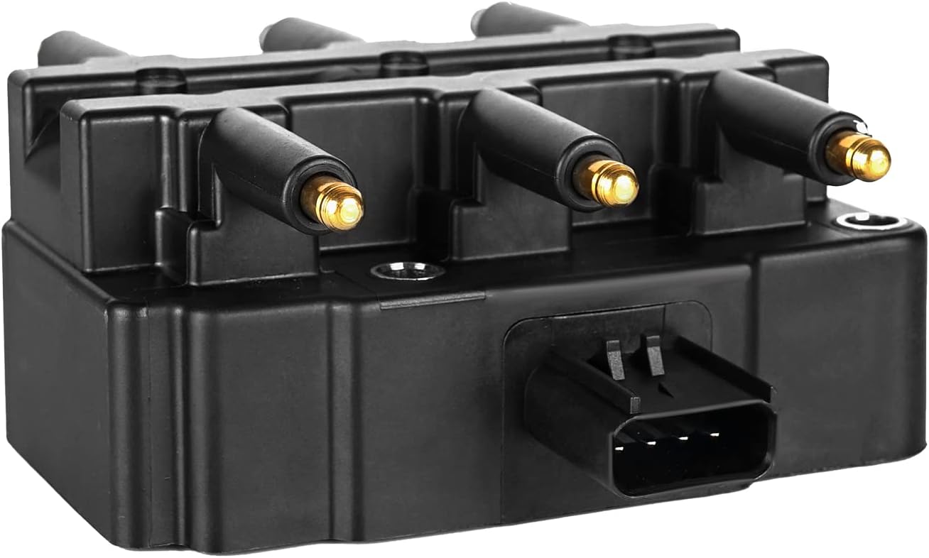 Ignition Coil Pack Compatible with V6 3.3L 3.8L 2000-2010 Chrysler Town & Country Chrysler Pacifica Dodge Grand Caravan Jeep Wrangler 2000 2001 2002 2003 2004 2005 2006 2007 2008 2009 2010, UF305