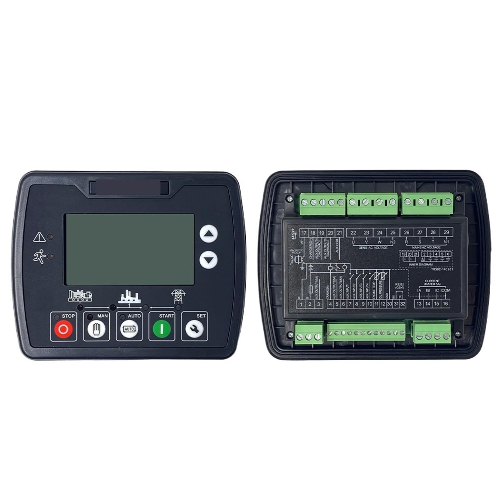 LXC3120 módulo controlador de generador automático para panel diésel 5