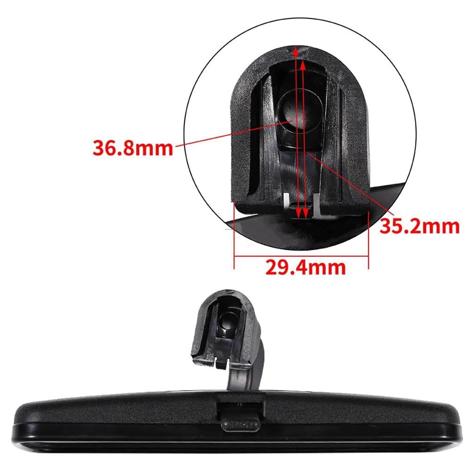 Retrovisore Per Auto Specchio Interno Regolabile Per Ford Per Transit Per Custom 2012 2013 2014 2015 2016 2017 2018 2019 2020 Specchio Interno Per Auto 4385007