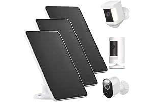 Ring Solar Charger, 4 Watt Ring Camera Solar Panel