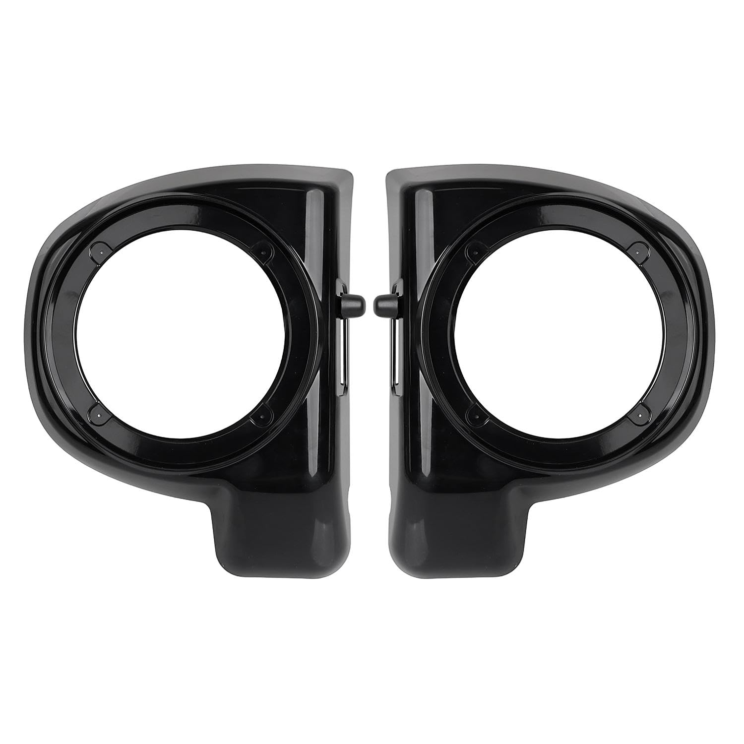 Caja de Altavoces Frontal e Inferior de 6,5 Pulgadas para Harley Touring CVO Street Glide Road Glide Electra Glide 2014-2023,sin Pintar