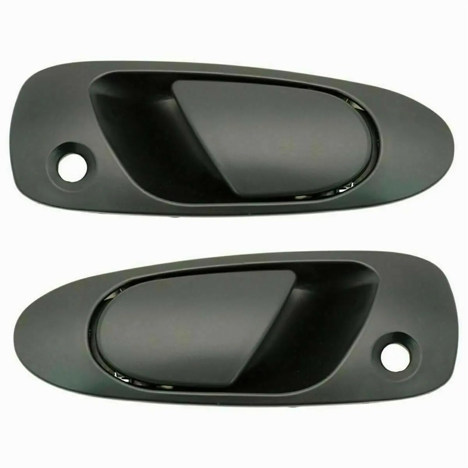 Lzbzhb Front Pair Car Exterior Outsidedoor Handle Car Side Door Handle Exterior Decoration For Civic For Del For Sol 1992 1993 1994 1995 1996 1997(Front Pair)