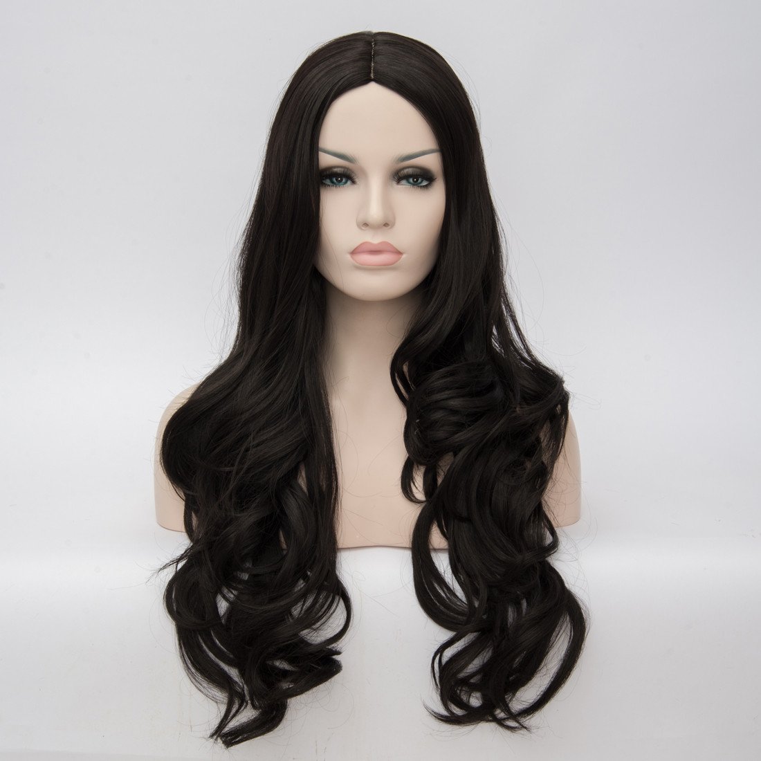Amazon.co.jp: NSOT アフリカ系アメリカ人のダークウィッグヘアヘア