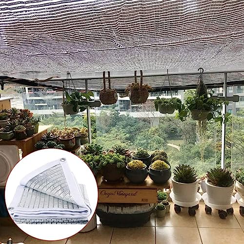 Tissu d'ombrage 75% aluminium avec œillets bâche sur mesure