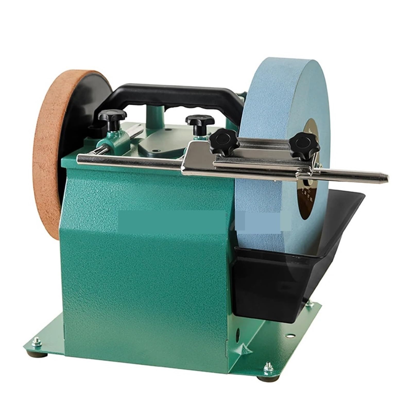 Lucidatrice Smerigliatrice a bassa velocità da 10 pollici lucidatrice smerigliatrice positiva e inversa al corindone bianco raffreddata ad acqua 220W
