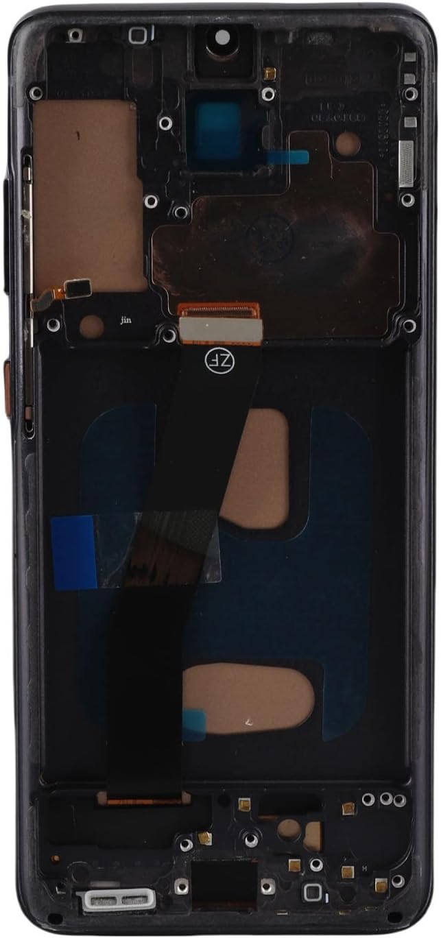 Screen Replacement for S20, Organic LCD Touch Display Digitizer Full Assembly with Tool, S20 Support Fingerprint Function, S20 Cell Phone Screen Assembly