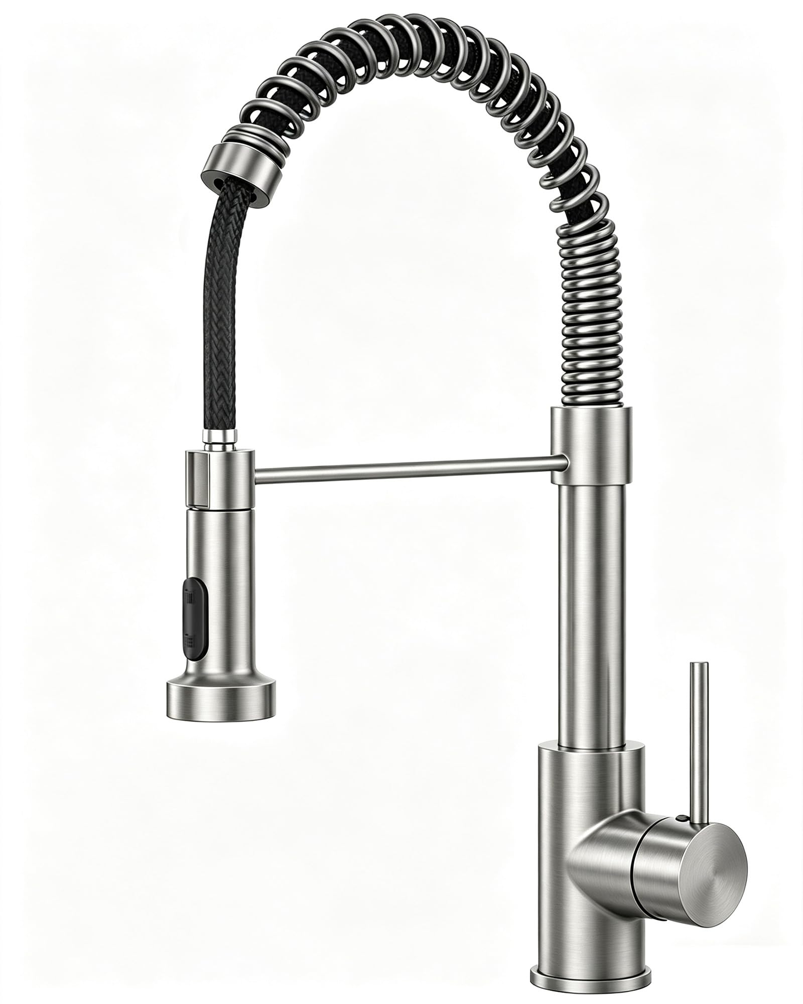 Grifo de cocina de acero inoxidable 304 con 2 funciones de chorro