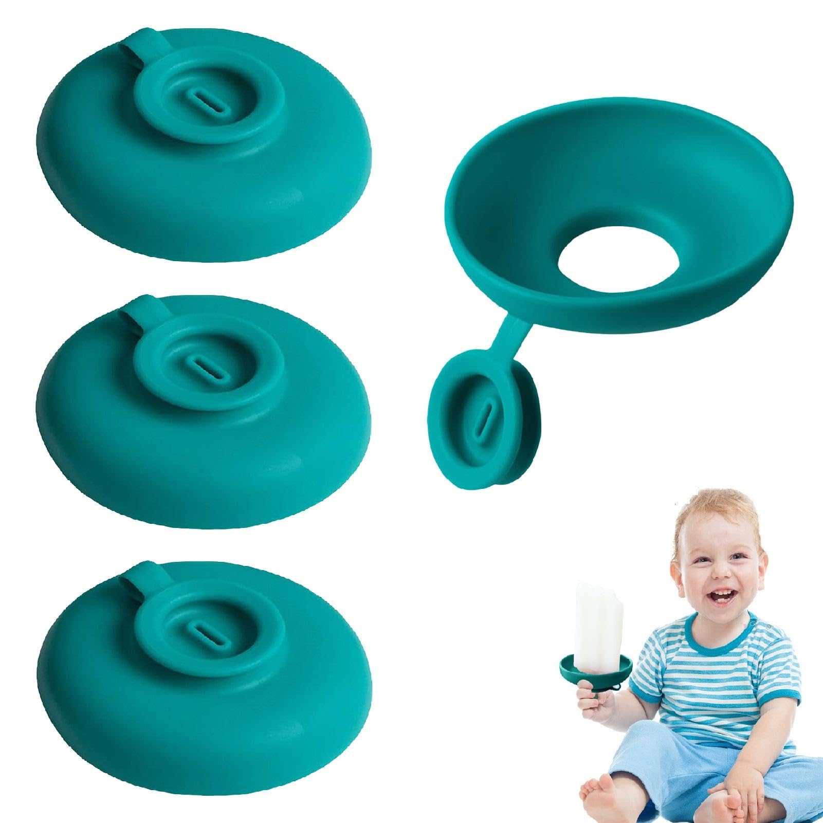 2-in-1 Tropffreie Eisformen Für Kinder - 4 Stück Mit Strohhalm