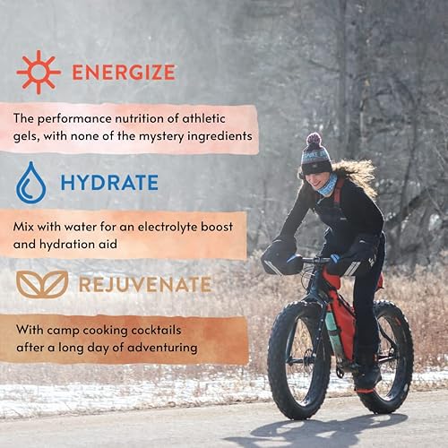 Miniatura 5 de Embark Gel energético de jarabe de arce, paquete de 6 bolsas resellables de 3 onzas, nutrición deportiva natural, certificado orgánico, vegano, sin