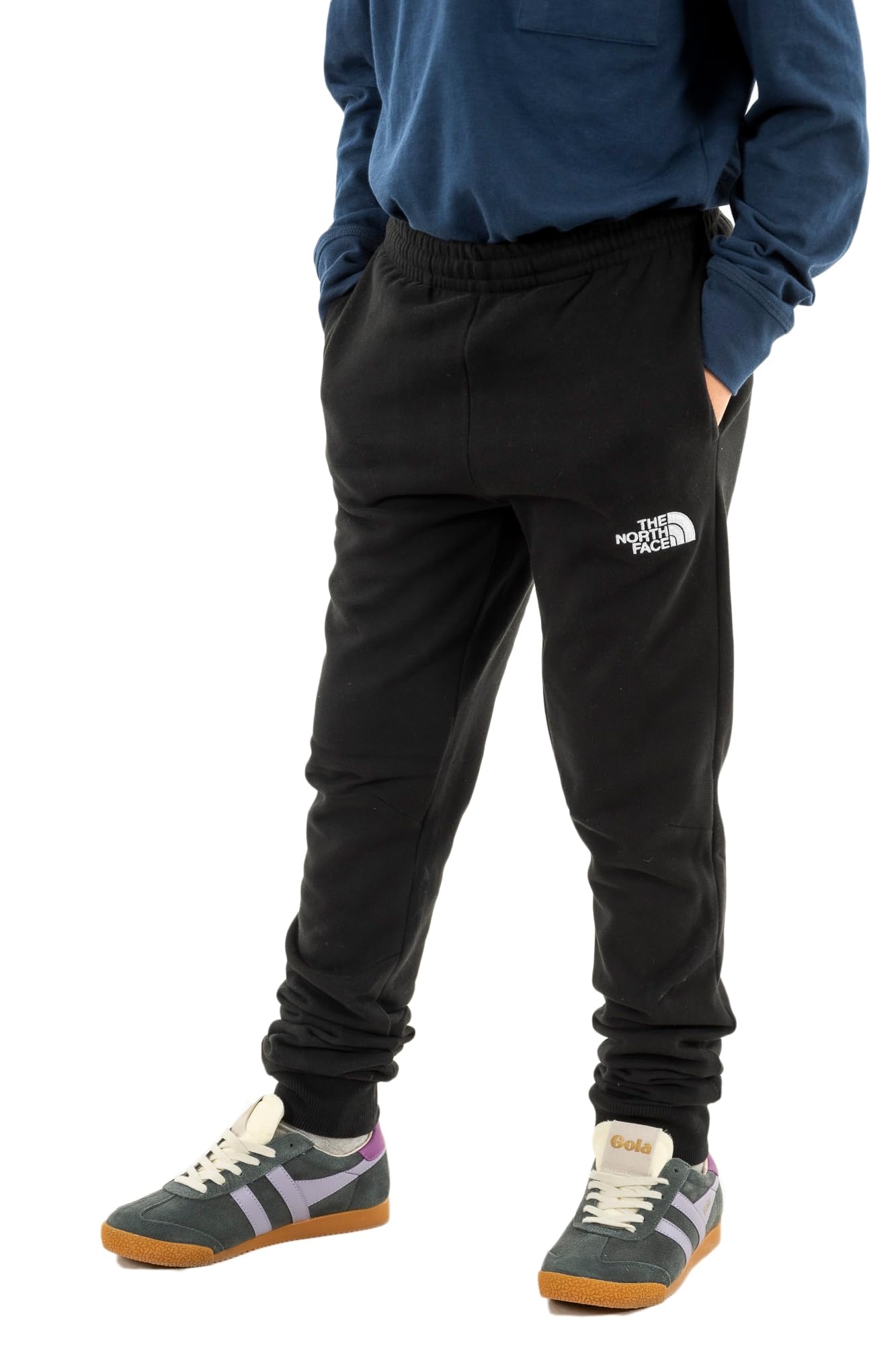 The North Face Boys Black Logo Jogger  in Size 2XL, Sports Direct