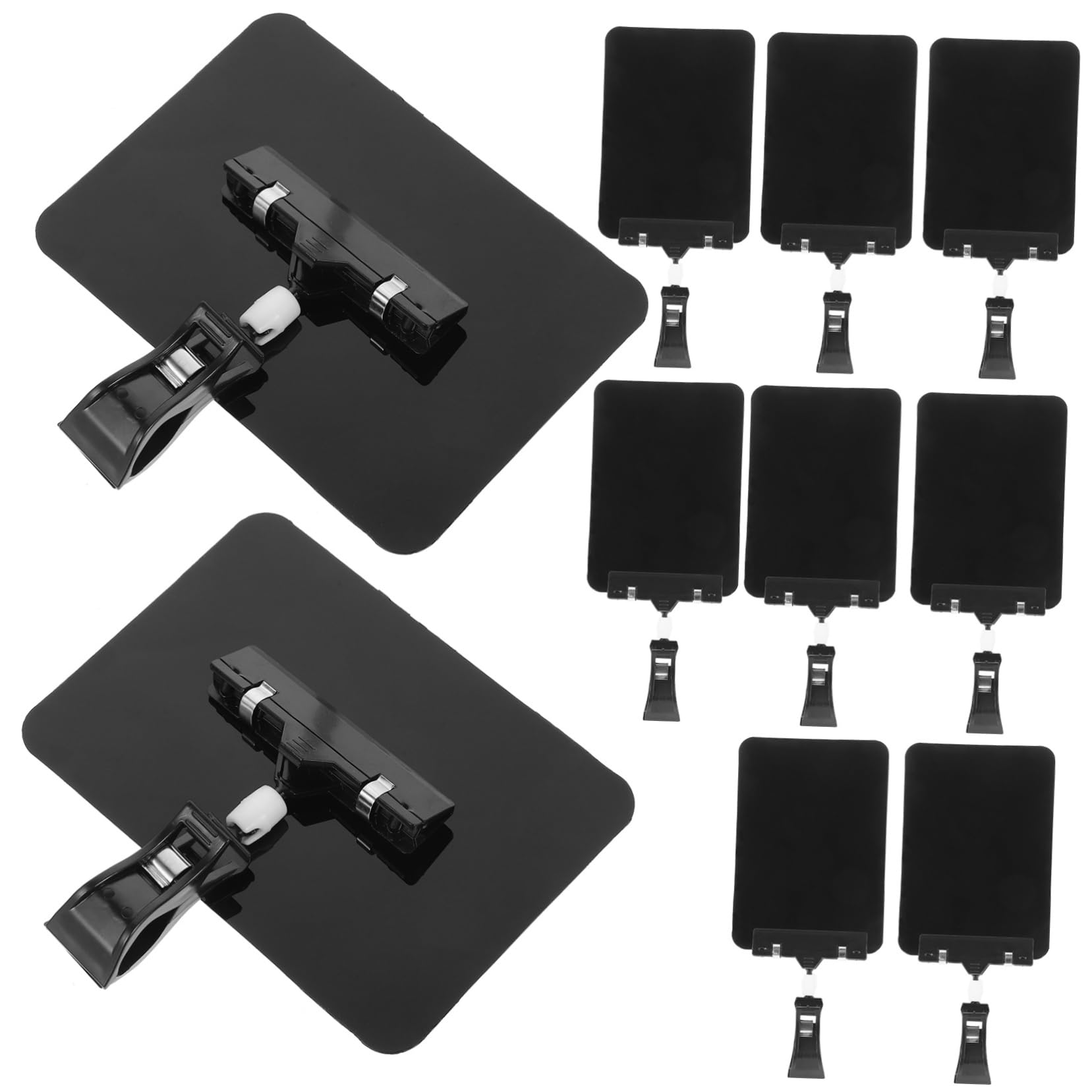 50pezzi Supporti Per Etichette Prezzi Con Clip Per Supermercato Tag Display Riutilizzabili Per Frutta e Verdura Facile Da Attaccare e Scrivere Per Negozi e Organizzazione Cucina