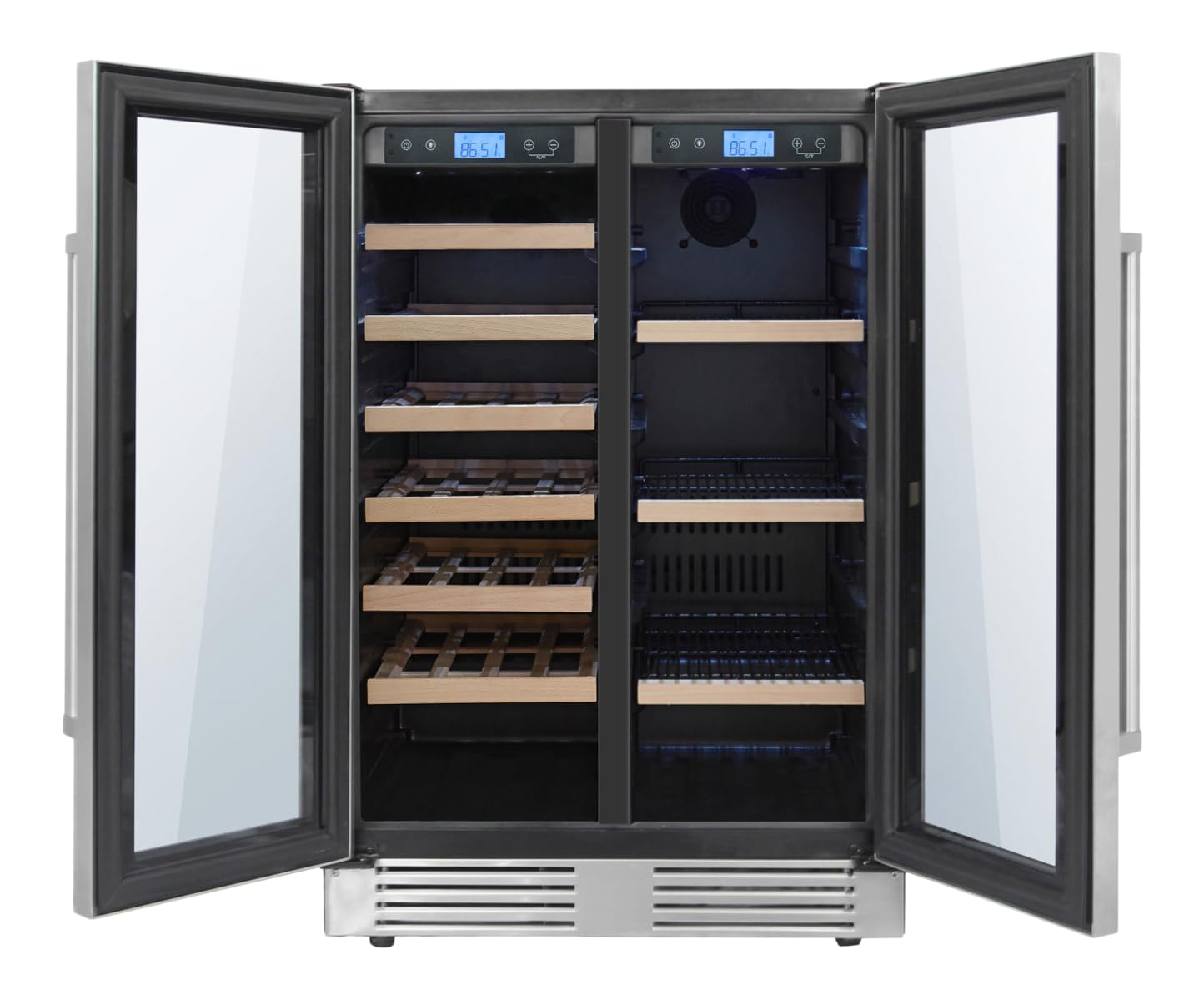 Thor Kitchen 24-Inch French Door Wine And Beverage Center - Model TBC2401DI on Fridge.com
